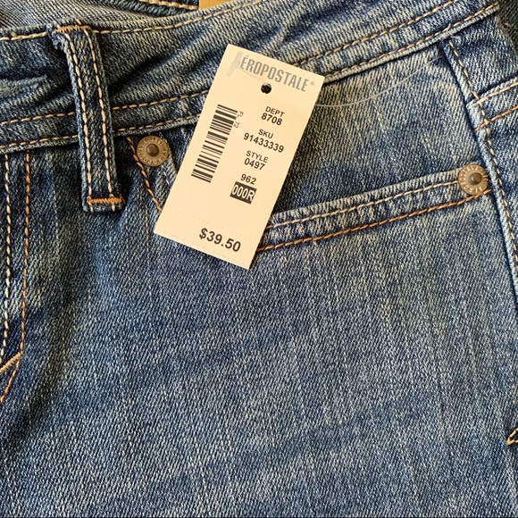 Aeropostale New Women’s Chelsea Curvy Boot Jeans - Picture 6 of 8